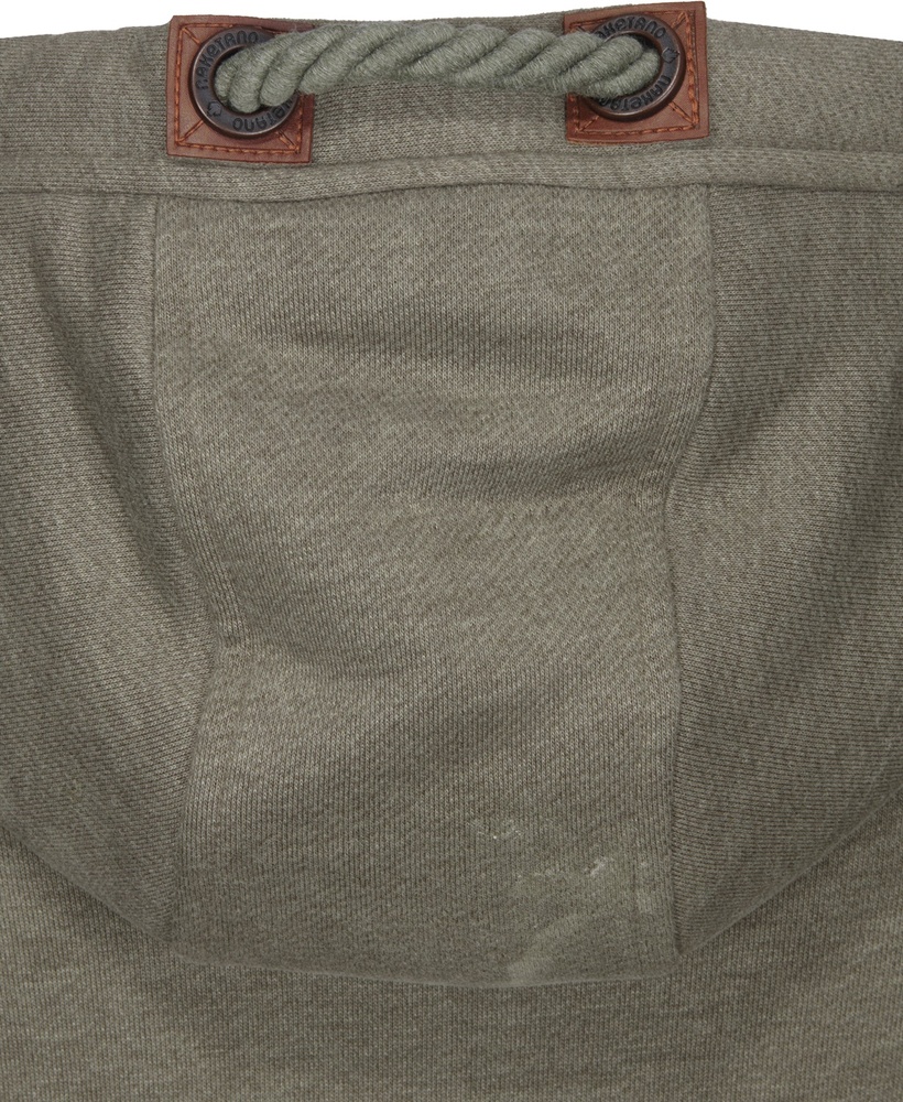 NaketanoDamenHoodieBrazzo1801-0301OliveMelange-XS