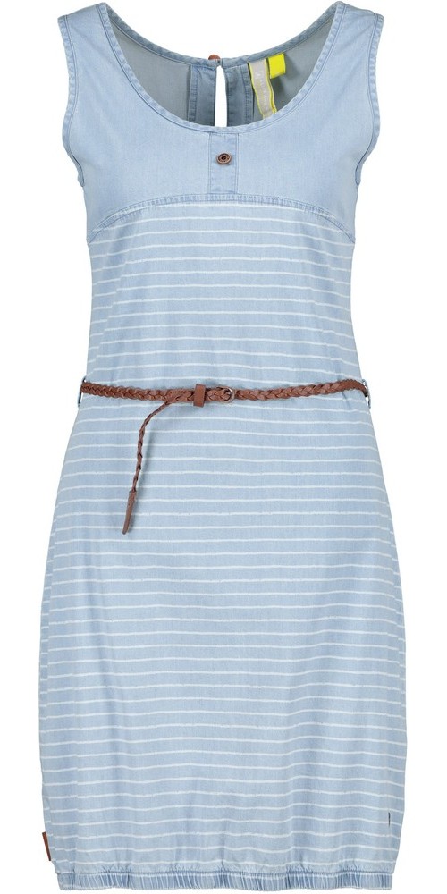 AlifeKickinDamenKleidFreizeitkurzDojaAKDNMB53020-9999LightDenim-XS