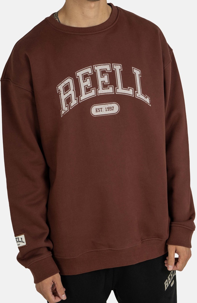 ReellSweatjackeTeamCrewneck1304-029-15-006DarkCherry-XS