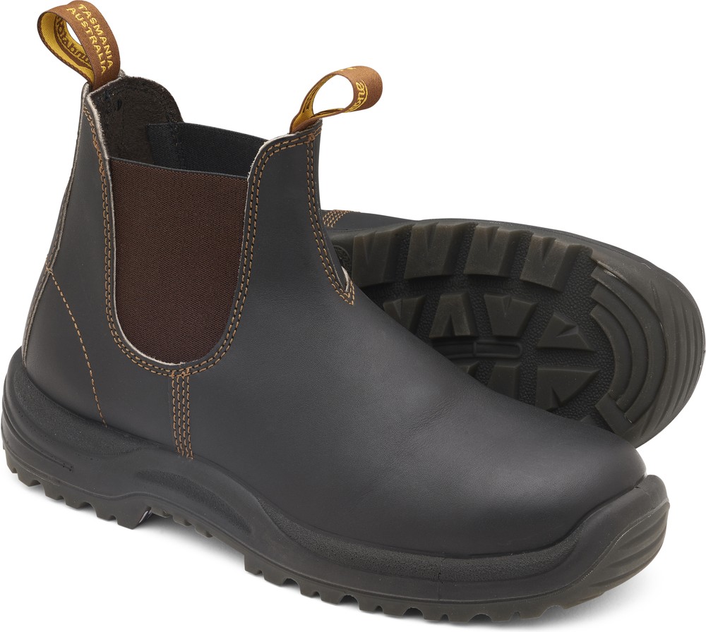 BlundstoneStiefelBoots192StoutBrownLeatherSafetySeries