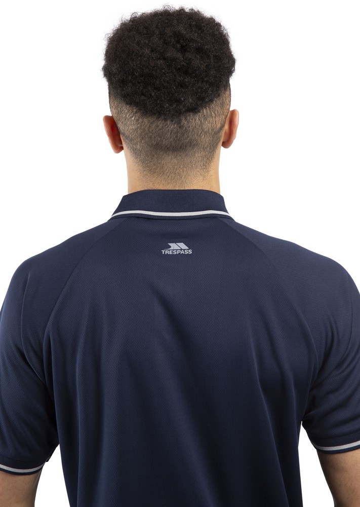 TrespassT-ShirtBonington-MalePoloTopTp100Navy-S