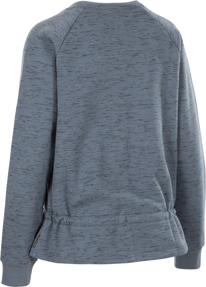 TrespassDamenHoodieSweatshirtGretta-FemaleCasualSweatshirtPewterMarl