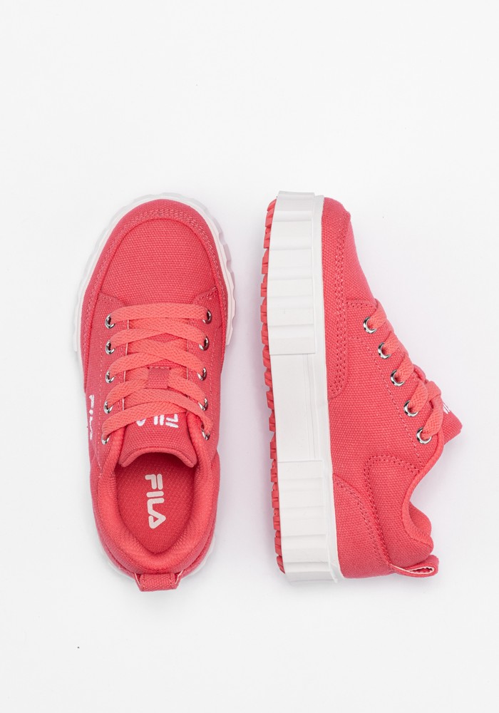 FilaTennisSneakerSandblastCKidsCoralParadise