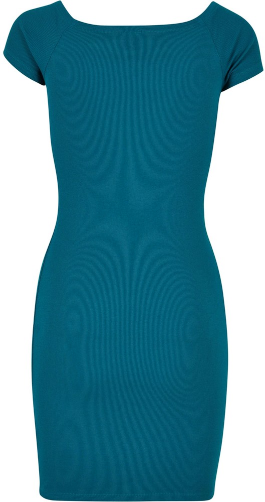 UrbanClassicsDamenLadiesOffShoulderRibDress