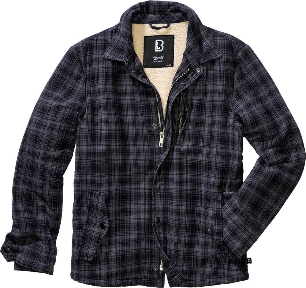 BranditFleecejackeClassicSherpaJacket3190Anthra-Black-S