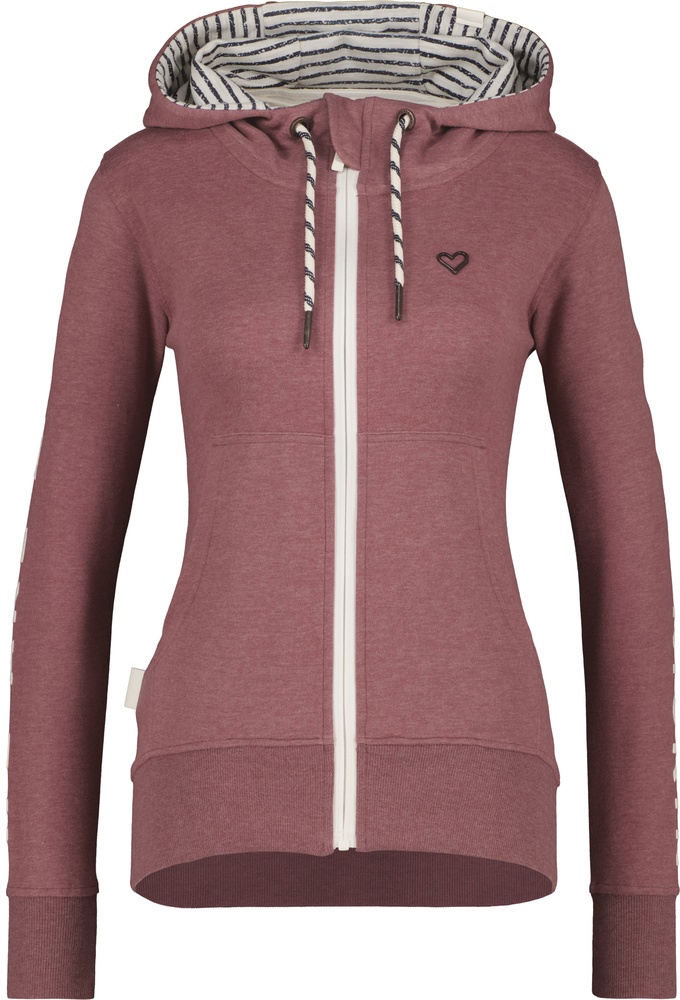 AlifeKickinDamenSweatjackeJessyAKSweatJacket80612-9999Plum-XL