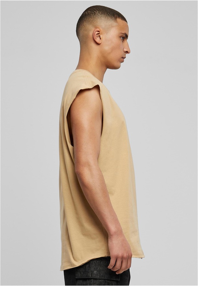 UrbanClassicsT-ShirtOpenEdgeSleevelessTeeUnionbeige-3XL