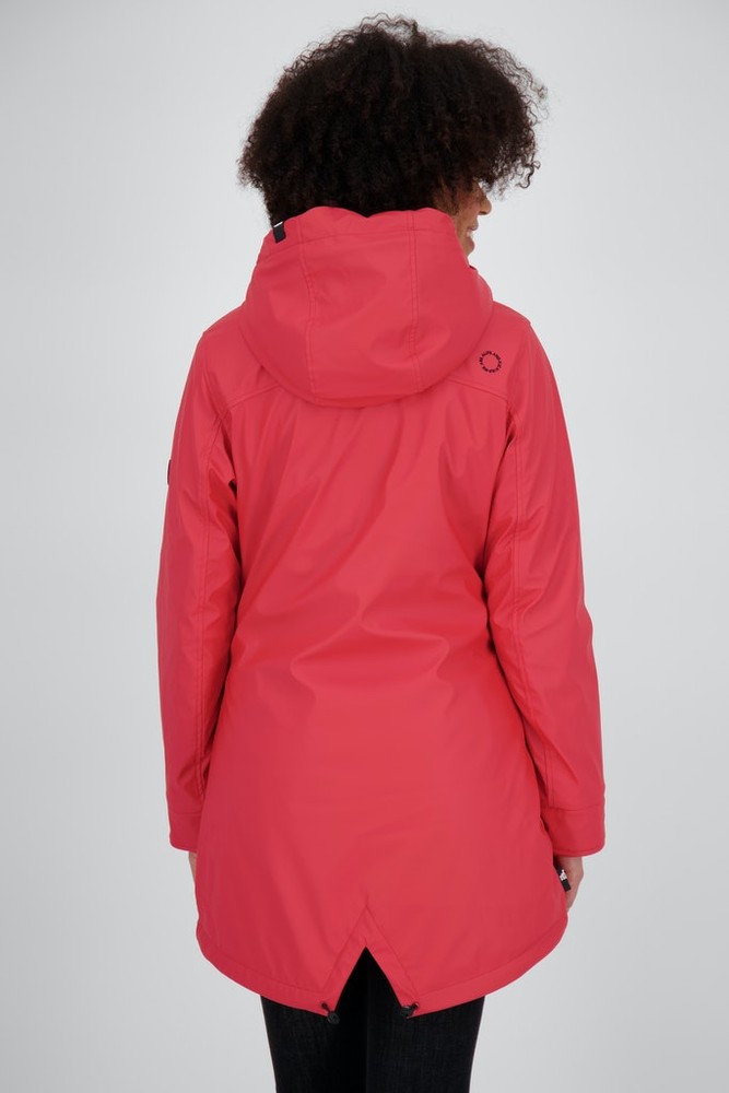 AlifeKickinDamenRegenmantelAudreyAKRaincoatFuchsia