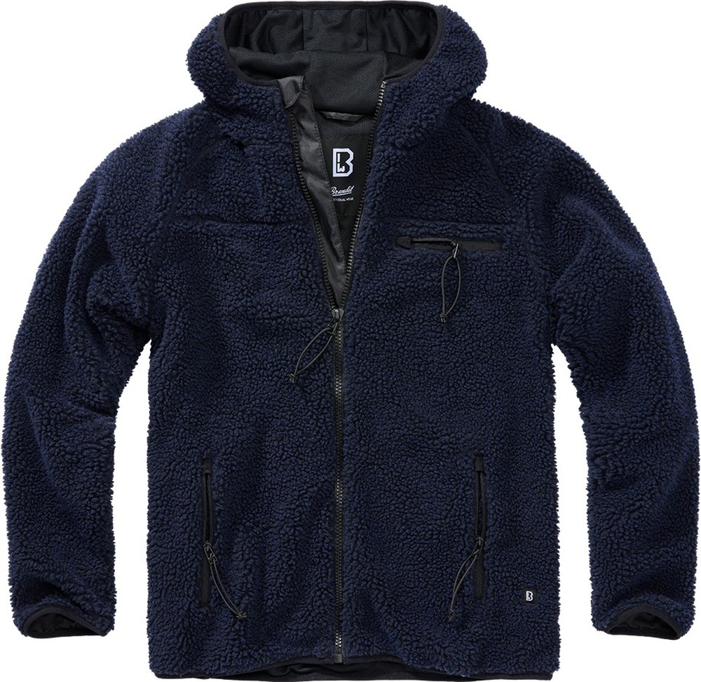 BranditHerrenJackeTeddyfleeceWorkerJacketNavy-S
