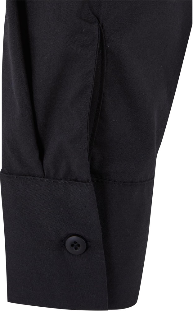 UrbanClassicsDamenBluseLadiesCroppedOversizedBlouseBlack-3XL