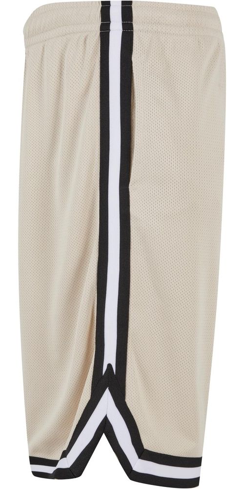 UrbanClassicsStripesMeshShortsTB243SoftseagrassBlackWhite-3XL