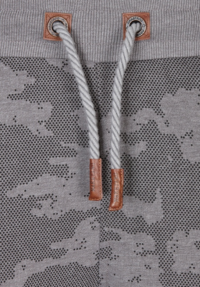 NaketanoSweatPantsJogginghoseSchnellbumser202300-0801DarkGreyMelangeCamouflage-S