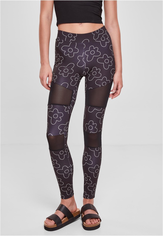 UrbanClassicsDamenLadiesTechMeshAOPLeggings