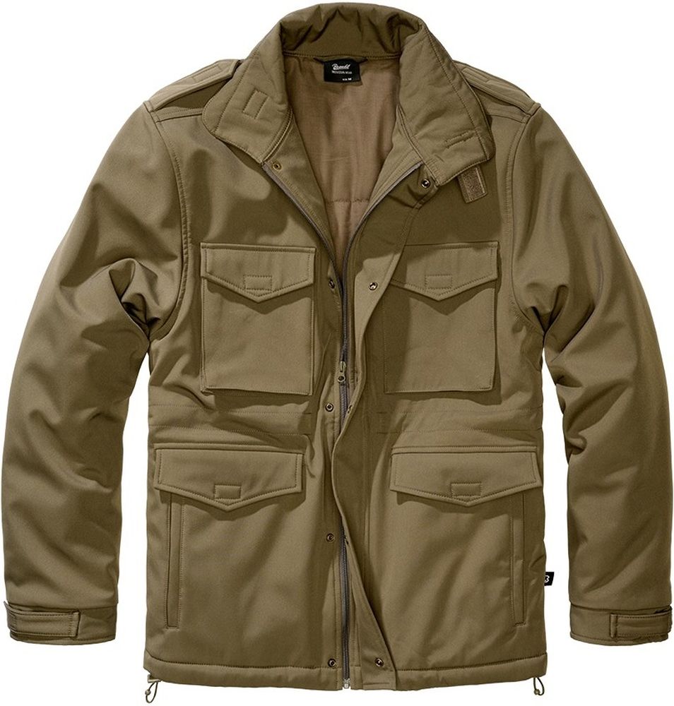 BranditSoftshelljackeM65Softshelljacket3208Olive-3XL