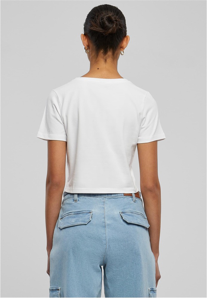 MissTeeDamenT-ShirtBabyGirlTeeWhite-L