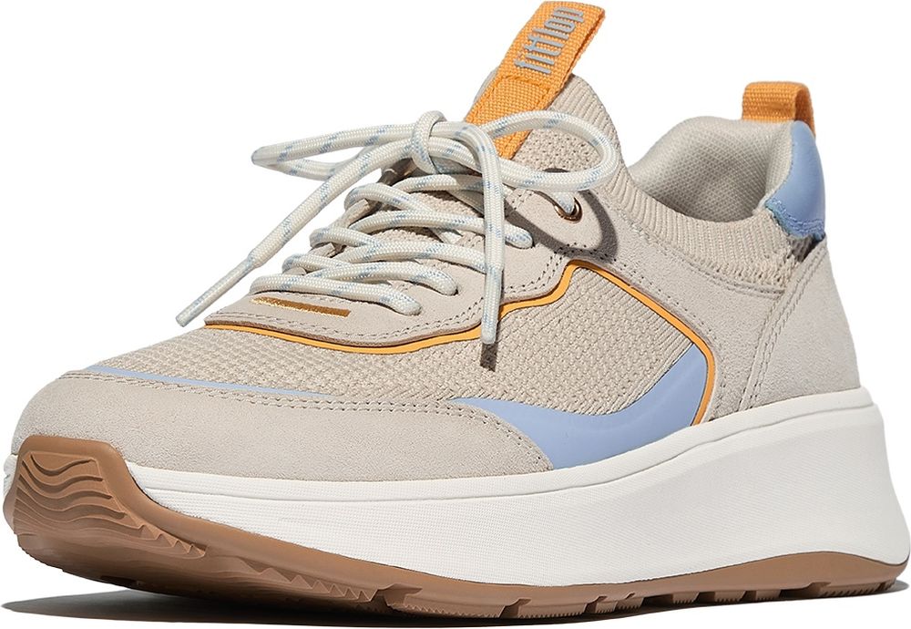 FitFlopDamenSneakersF-ModeSuedeKnitFlatformSlip-ONLacedIV1