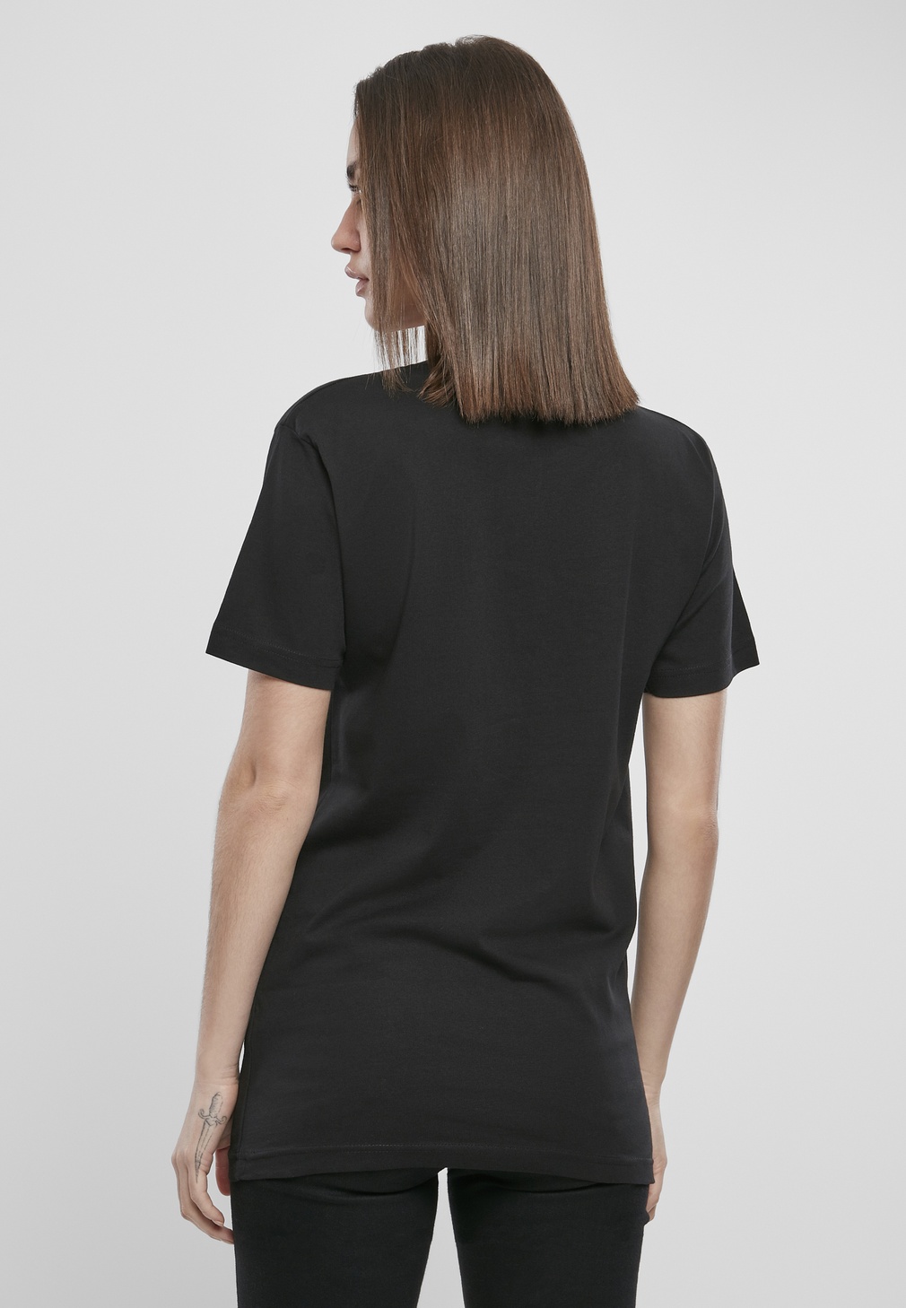 MisterTeeFemaleShirtLadiesOneLineTeeBlack