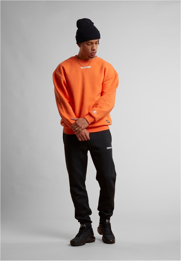 StarterBlackLabelPulloverSmallLogoEssentialCrewST434Mandarin-L