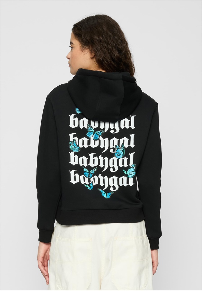 MissTeeDamenBabygalHoodyMST023Black-3XL
