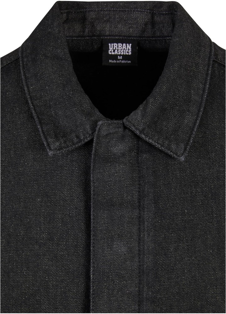 UrbanClassicsHemdOversizedDenimPocketShirtRealblackWashed-3XL