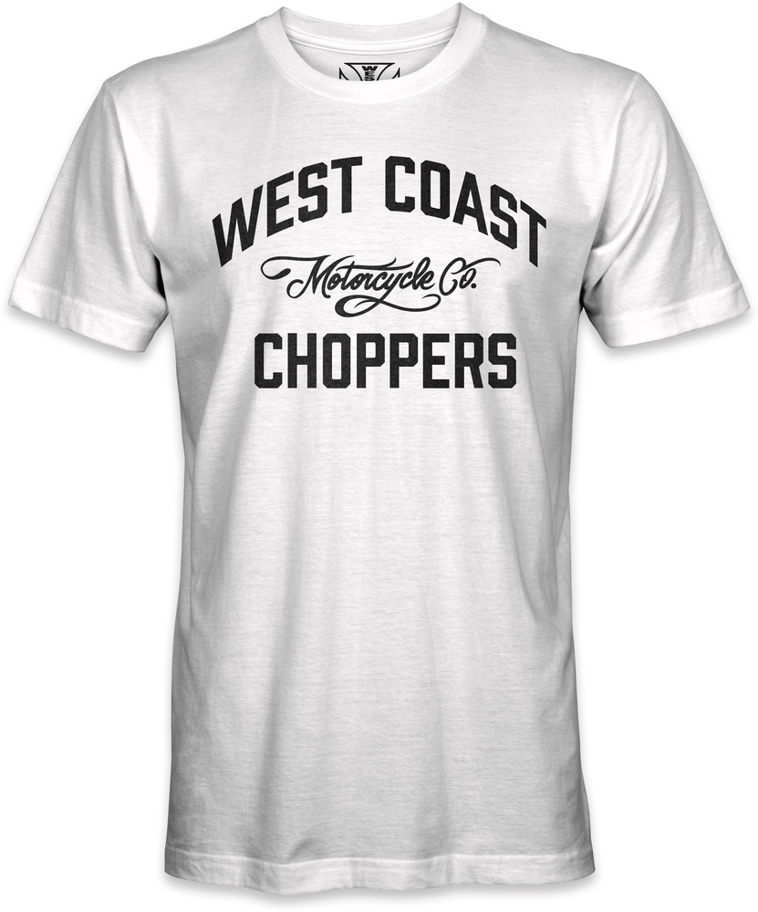 WestCoastChoppersHerrenT-ShirtMotorcycleCoTeeWhite