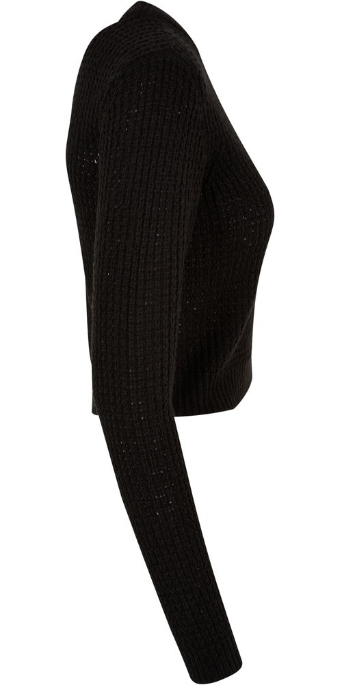 UrbanClassicsDamenLadiesShortWaffleSweater