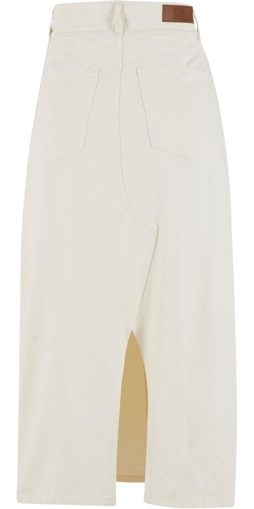 UrbanClassicsDamenRockLadiesSoftDenimMidiSkirtTB7443Whitesand-26