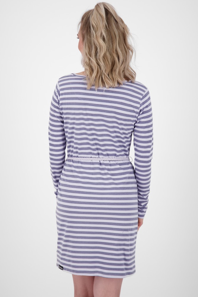 AlifeKickinDamenBlusenkleidEllinAKZLongsleeveDressOrchid-2XL