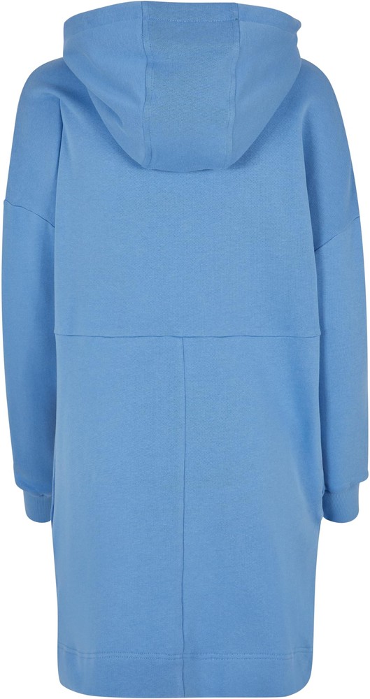 UrbanClassicsDamenLadiesOrganicOversizedTerryHoodyDressHorizonblue-3XL