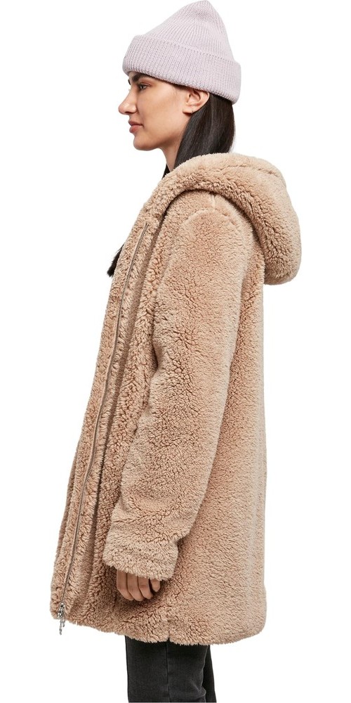 UrbanClassicsDamenLadiesSherpaJacketSofttaupe-3XL