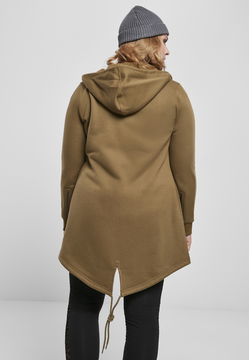 UrbanClassicsDamenHoodieLadiesSweatParkaSummerolive-3XL