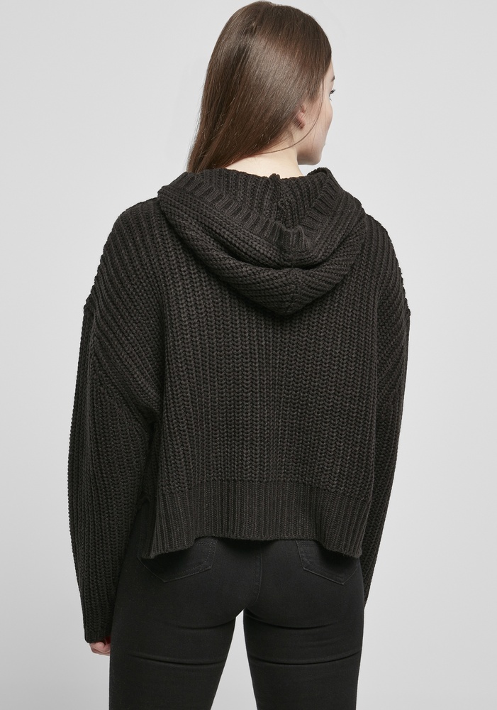 UrbanClassicsDamenHoodieLadiesOversizedHoodySweaterBlack