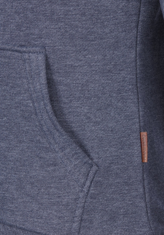 NaketanoDamenHoodieBrazzo1801-0301IndigoBlueMelange-XS