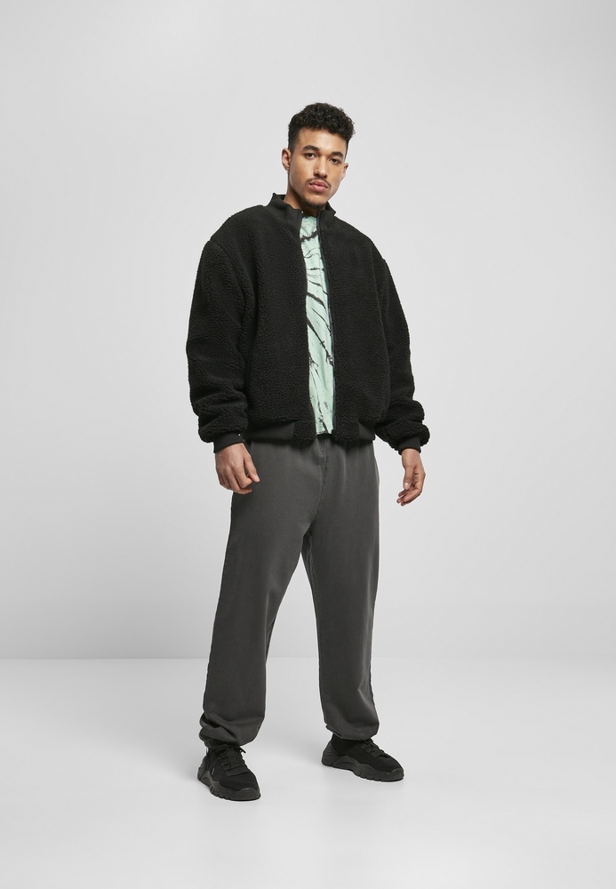 UrbanClassicsJackeBoxySherpaJacketBlack