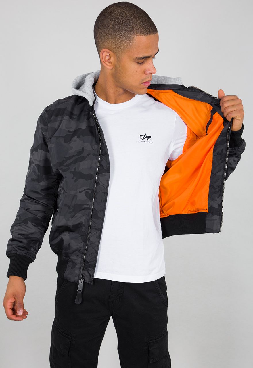 AlphaIndustriesJackeMA-1TTHoodCamoBlackCamo-XS