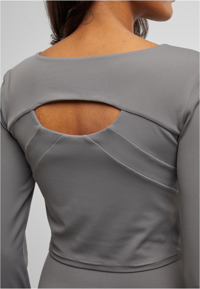 UCYogaDamenLadiesSportsLongsleeveTB7807SeniorGrey-L