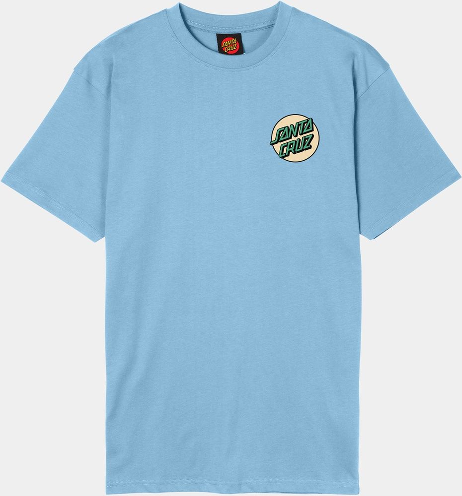 SantaCruzScreamingRoseFlashHandT-ShirtSCM-T3387PacificBlue-M
