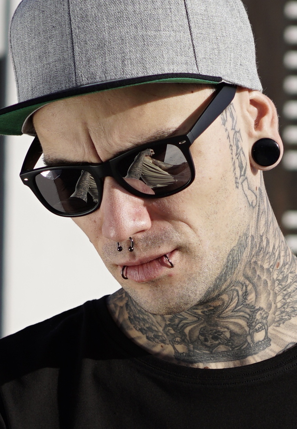 MSTRDSSonnenbrilleSunglassesLikomaMirrorBlackSilver