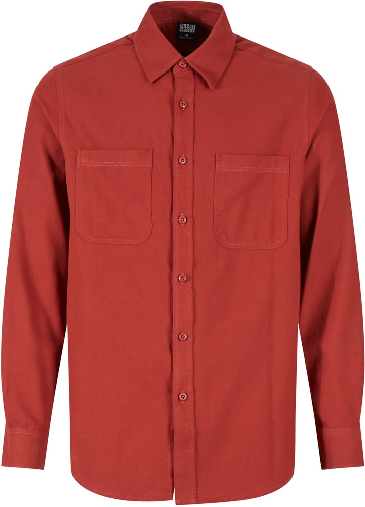 UrbanClassicsFlanellShirtTB6357Darkrust-3XL