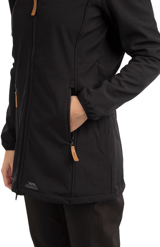 TrespassDamenJackeKristy-FemaleSoftshellJacketTp75Black
