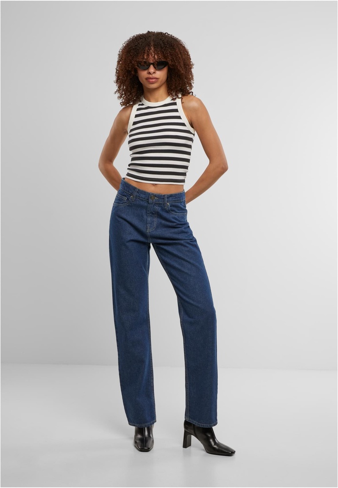 UrbanClassicsDamenJeanshosenLadiesStraightFitDenimTB7193