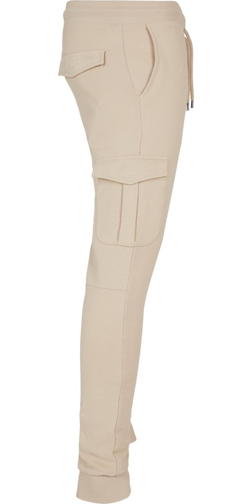 UrbanClassicsFittedCargoSweatpantsSoftseagrass-3XL