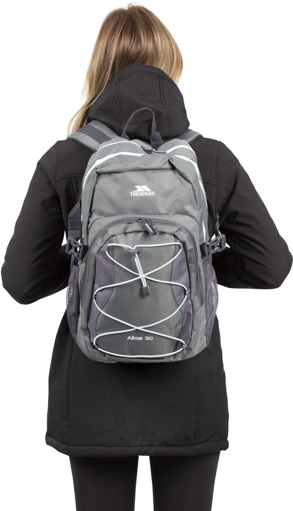 TrespassRucksckeAlbus-CasualBackpackCarbon