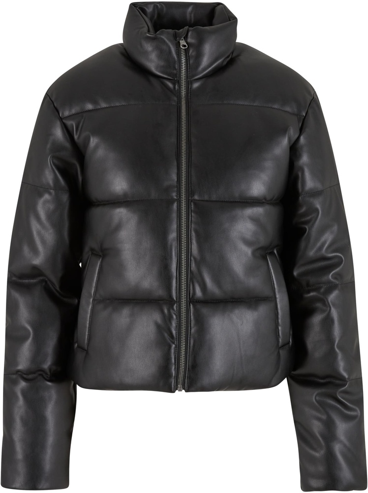 UrbanClassicsDamenSteppjackeLadiesSyntheticLeatherPufferJacketTB7073
