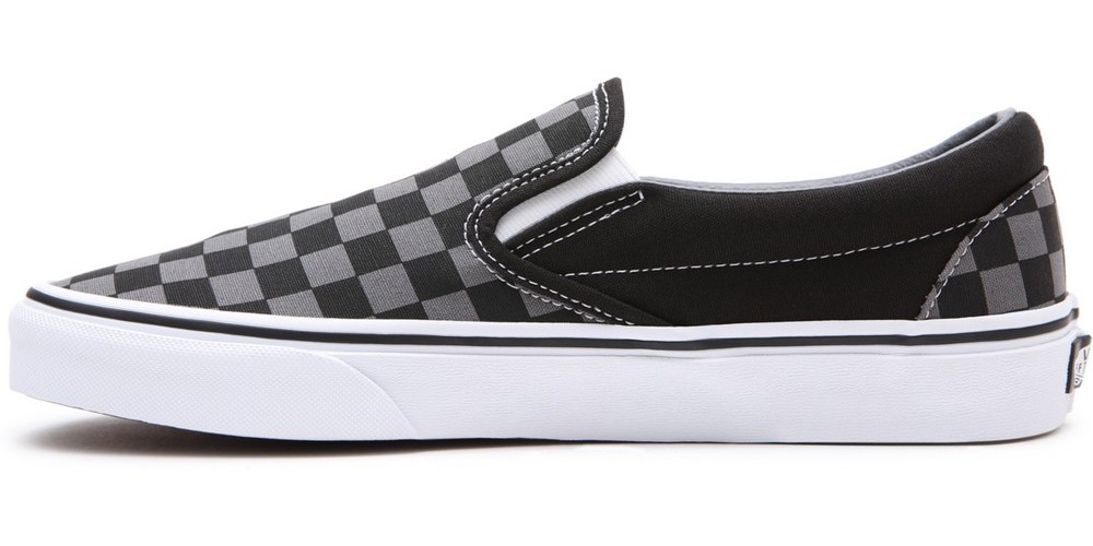 VansUnisexLifestyleClassicFTWSneakerUaClassicSlip-OnBlackPewterCheckerboard-345