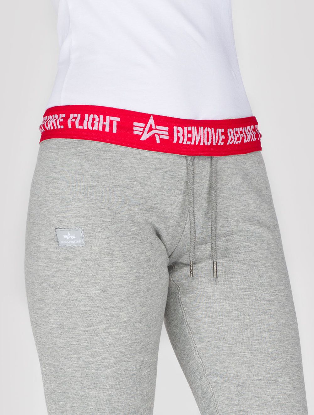 AlphaIndustriesDamenHoseX-FitSweatPantWomenGreyHeather