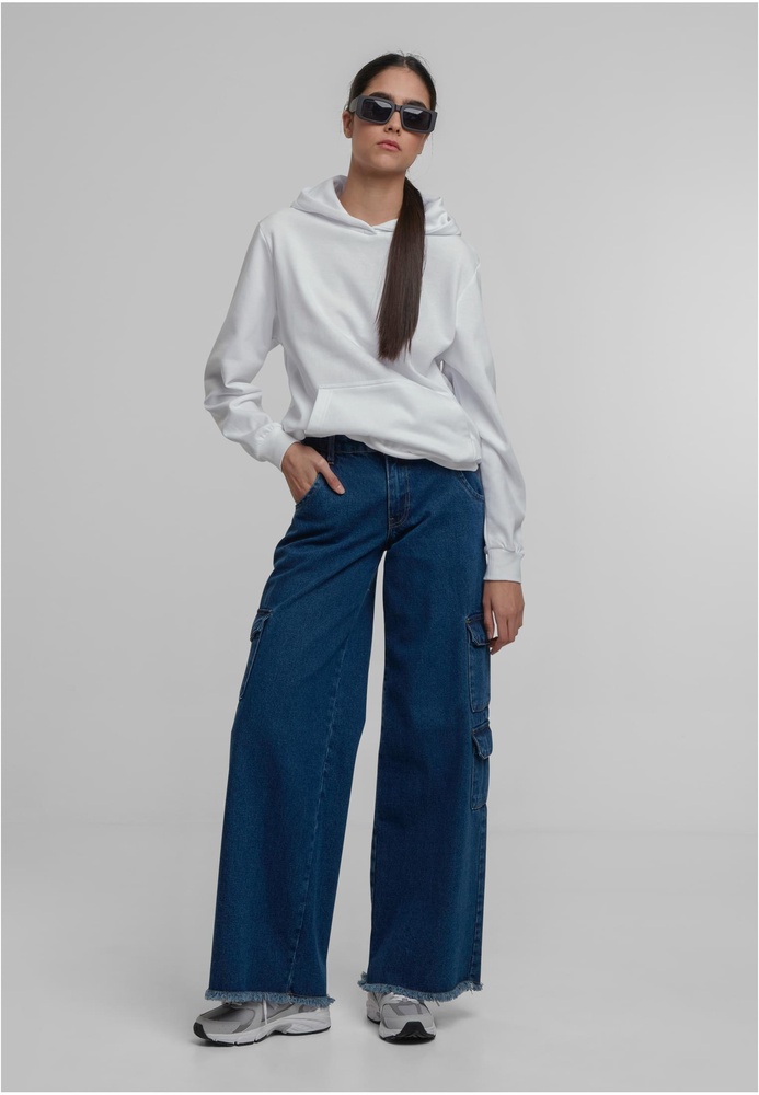 UrbanClassicsDamenLadiesLooseLightBrushedFleeceHoodyTB7431