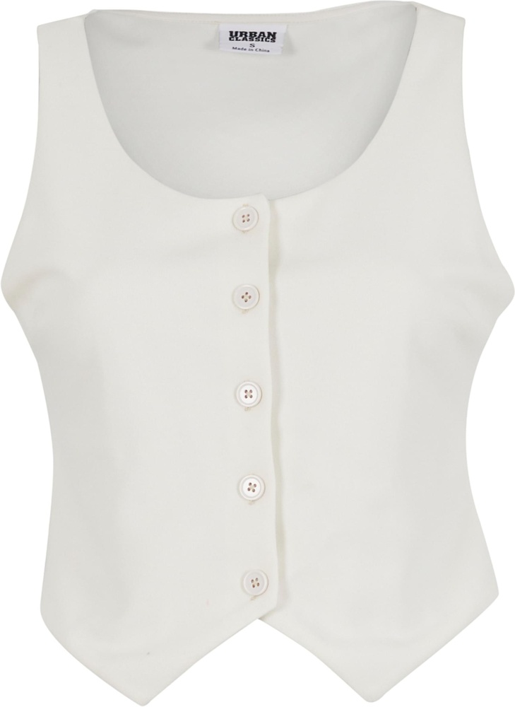 UrbanClassicsDamenT-ShirtLadiesJerseyVestTB7701Offwhite-L