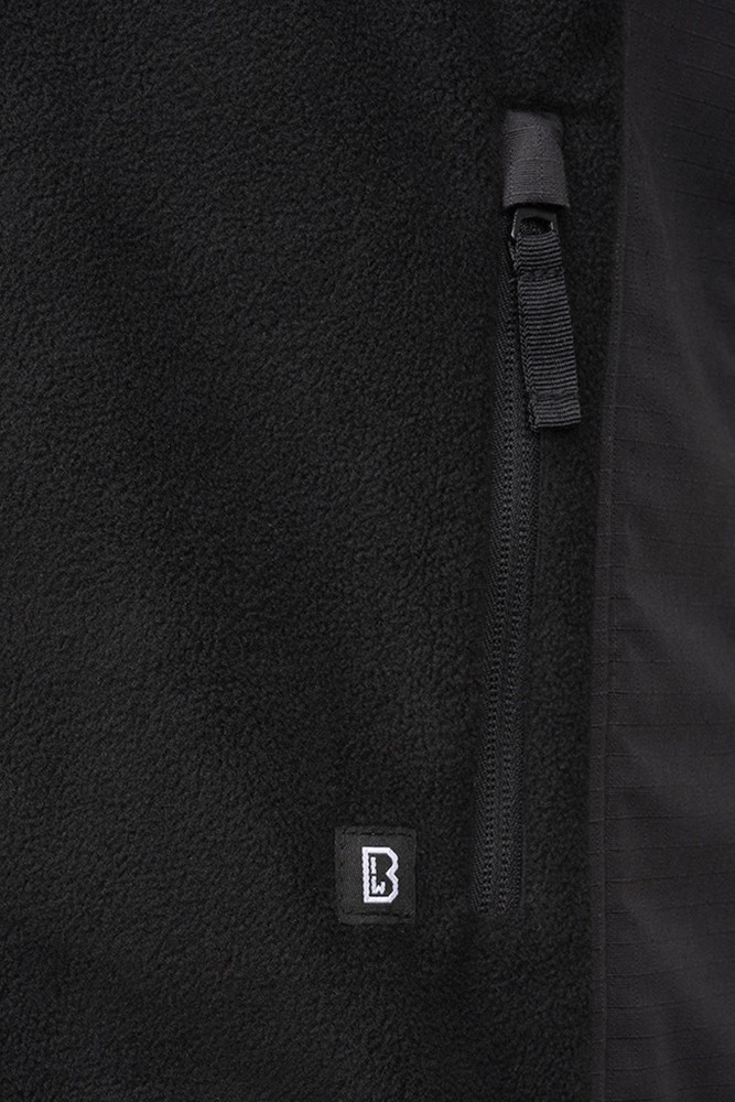 BranditMenJackeFleecejacketRipstopBlack-S