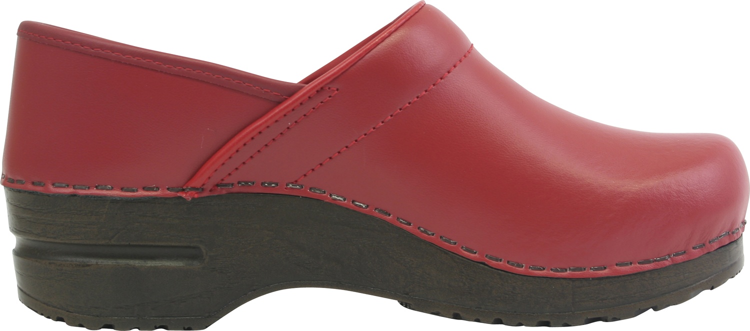 SanitaDamenGeschlossenerClogOriginal-ProfIzabellaRed